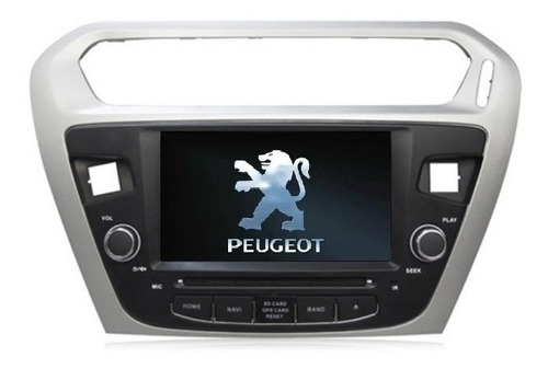 Estereo Peugeot 301 2012-2018 Dvd Touch Gps Bluetooth Radio