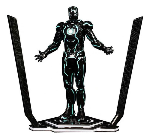 Figura  Iron Man 2 Neon Tech 1/6 Disponible Ya