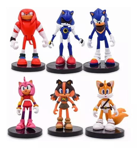 Kit 6 Bonecos Sonic Boom Pode Ter Personagem Repetido - Tomy - Bonecos -  Magazine Luiza