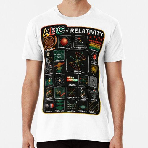 Remera Abc De La Relatividad Algodon Premium