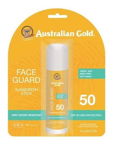 Bloqueador Facial Australian Gold Face Guard Spf 50 Import. 