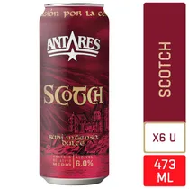 Comprar Cerveza Antares Scotch Roja Artesanal Lata - Pack X6