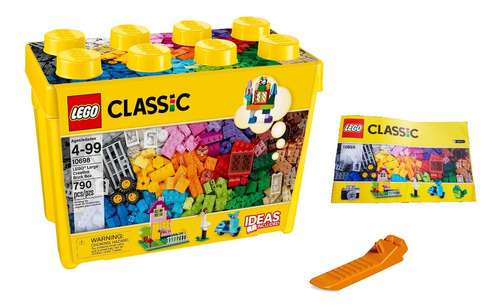 Balde Lego Classic Grande 10698 Com 790 Pçs