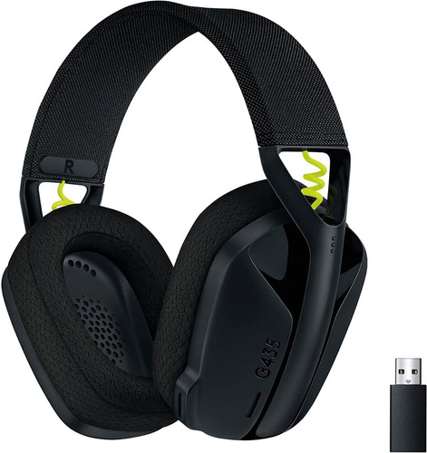 Auricular Gamer Logitech G435 Negro Inalámbrico Bluetooth