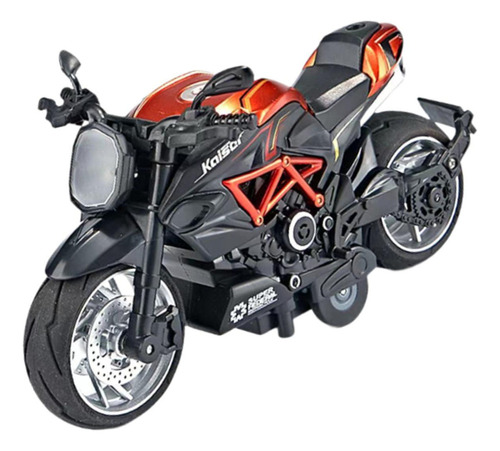 Modelo De Motocicleta, Juguete De Motocicleta Con Retroceso,