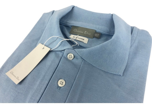 Chomba Polo Hombre Pique * Christian Dior * Algodon Premium