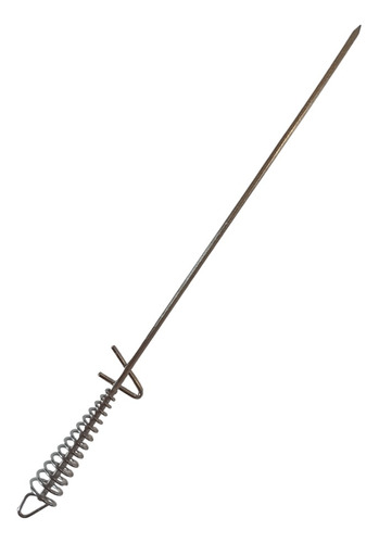 Pinche Brochette Parrilla Asado 50 Cm Espada Acero Cromado