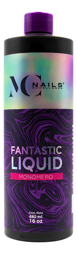 Monómero 16oz. Liquid Fantastic Acrílico Uñas. Mc Excellence