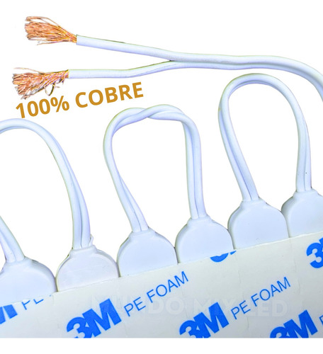 2500pçs Módulo De Led Interone 3led 12v 175º Ip68 2w 10.000k