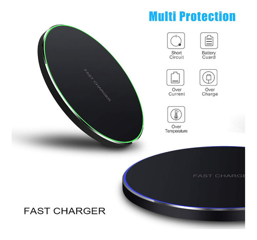Cargador Inalámbrico 50w Max Fast Cargador Inalámbrico Carga