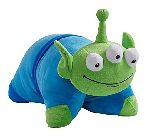 Almohada Mascotas Verde Alien - Toy Story Disney Felpa