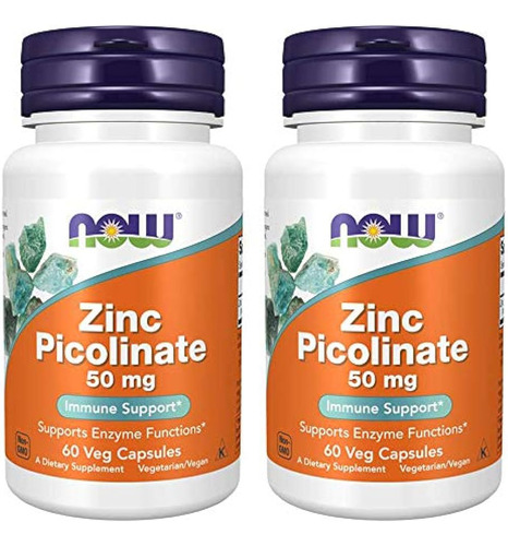 Zinc Picolinate 50mg 60 Capsules (pack Of 2)