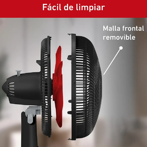 Ventilador Silence Force Potente 35cm 3vel Ve32a3x0 T-fal