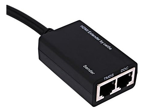 Convertidor Pusokei Cat6 Cat7 A Hdmi, Repetidor Extensor Lan
