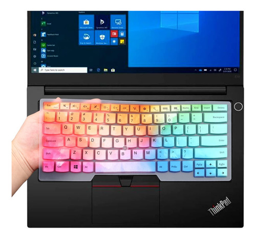 2 Pcs Cubierta De Teclado Para 14 Thinkpad T14 Gen E14 Gen T