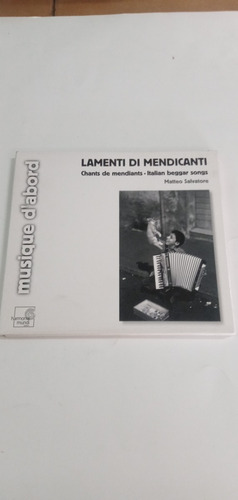 Cd - Lamenti Di Mendicanti Matteo Salvatore