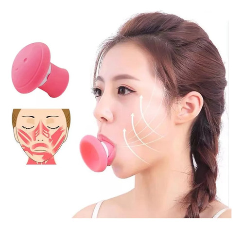 Entrenador Facial Thin Face V De Para Levantamiento Rosa