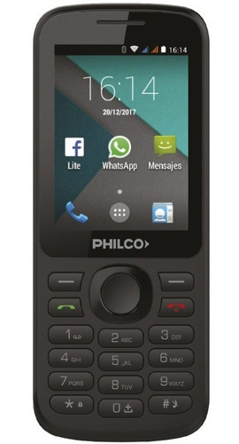 Celular Libre P2413dbou Negro 2,4 512mb Philco