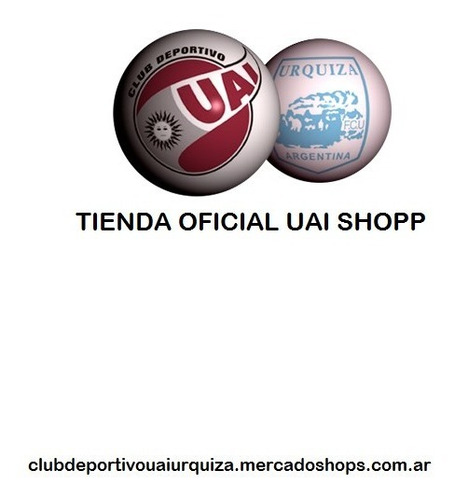 Imagen 6 de 6 de Short Oficial De Entrenamiento Uai Urquiza