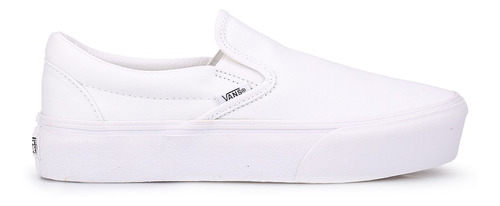 Zapatillas Vans U Classic Slip-on Platform En Blanco | Moov