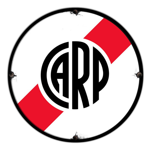 #834 - Cuadro Decorativo - Club River Plate Futbol Escudo 