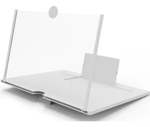 Ampliador De Pantalla Lupa 3d Para Celulares Color Blanco