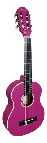 Violão Giannini 3/4 Rosa Nylon N6 Pks Pink Satin