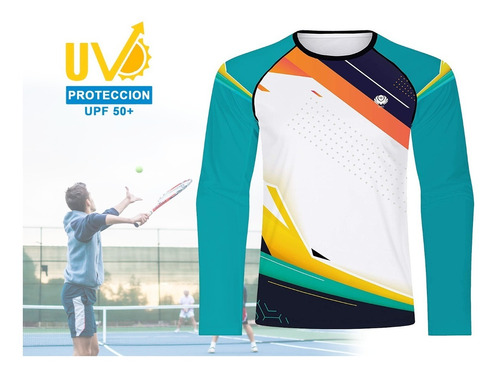 Camisetas Upf 50+ Upf Uv Manga Larga Secado Rápido