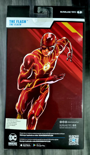 Flash The Movie Dc Multiverse. Mcfarlan Toys. Sellado. (Usado)