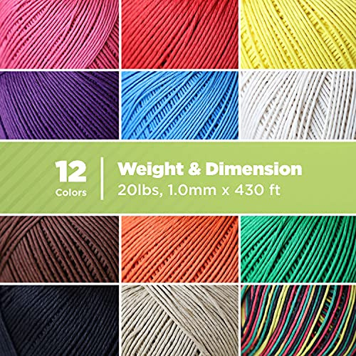 Hemp Twine - High Tensile Strength And Durable - Made W...