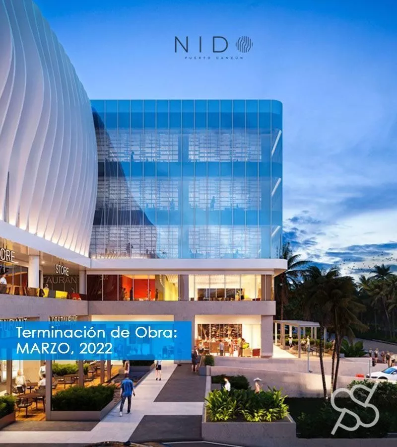 Oficinas En Pre-venta Nido En Puerto Cancún