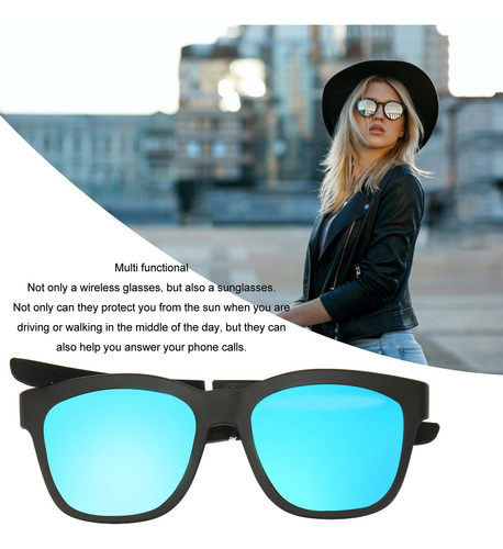 Gafas Inteligentes Bluetooth Para Conducción Ósea, Reducción