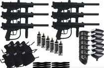 Comprar Jt Outkast Paintball 6 Marcadoras Co2 Gotcha Hopper Xchws P