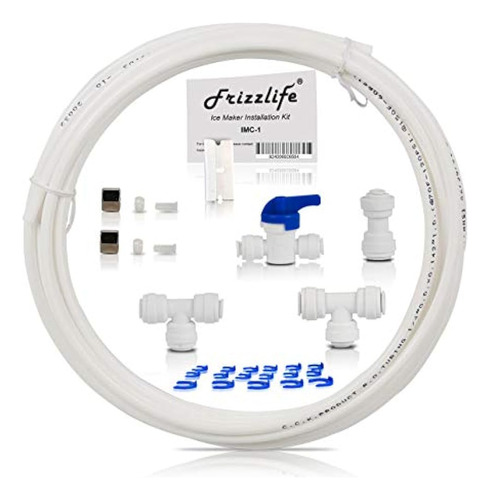 Frizzlife Imc-1 Ice Maker Nevera Water Line Kit De Instalaci