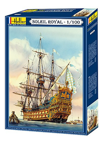 Heller Soleil Royal Barco Kit Modelo De Construcción.