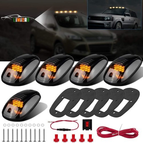 5pcs Luces Marcadoras Led Para Techo Cabina F-150 D