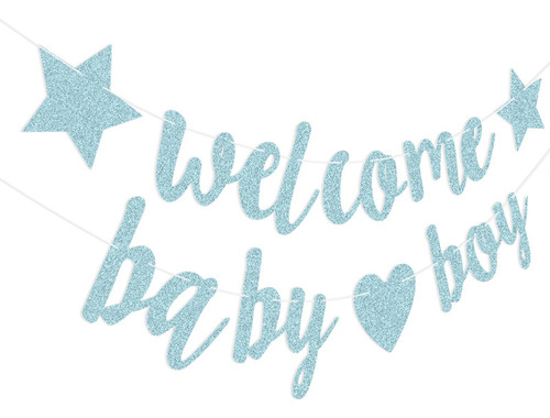 Banners De Bienvenida Para Bebés Baby Party Latte The Banner