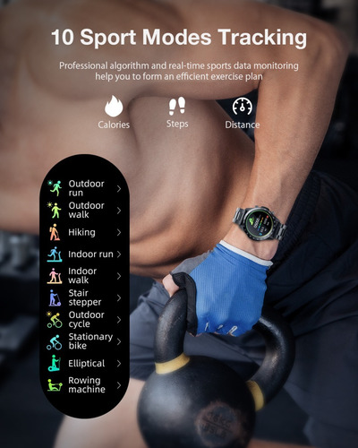 Imagem 7 de 10 de Relógio Smartwatch Blitzwolf Bw-hl4 - Pronta Entrega!