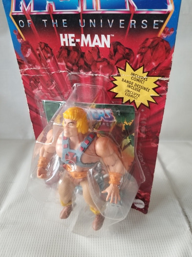 Figura De Accion He Man Masters Off The Universe 14 Exhibida (Usado)