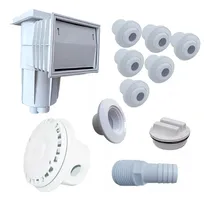 Comprar Kit De Empotrables Para Alberca 6 Boq + Desnatador + Dren