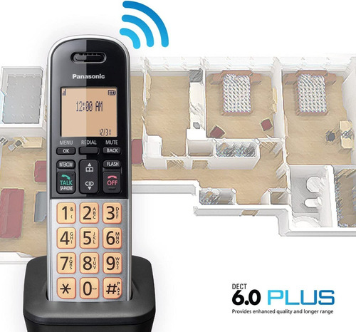 Inalámbrico Kx-tgb810s Dect 6.0 1.6 Lcd