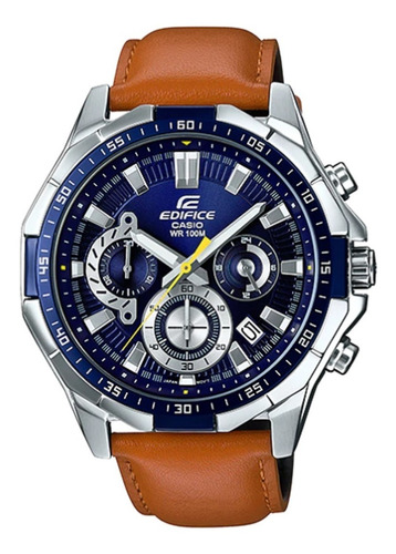 Reloj Casio Edifice Cronógrafo Efr-554l-2av - 100% Original