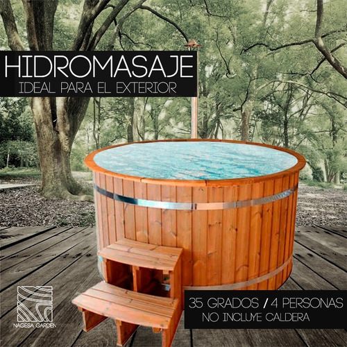 Tina De Madera Jacuzzi Exterior