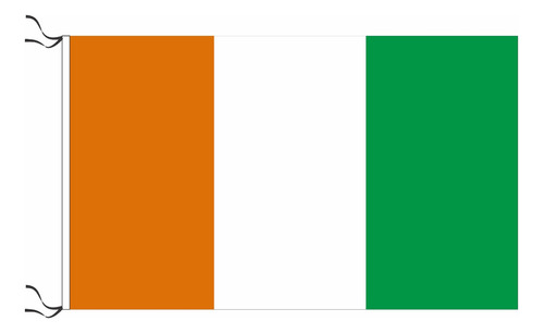 Bandera Costa De Marfil Ivoire 150x90 Cm Oficial Reforzadas