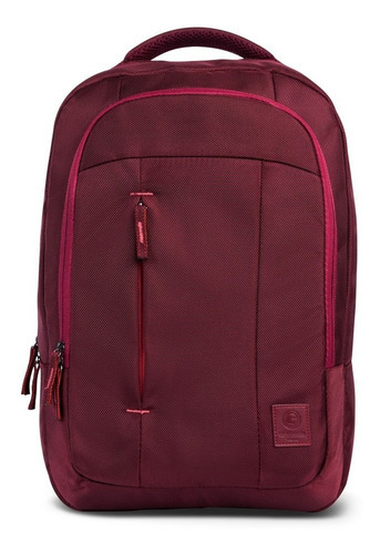 Backpack Cool Capital Zilker Wine Color Bordó Diseño De La Tela Poliéster