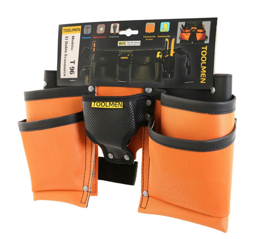Imagen 4 de 9 de Cinturon Delantal Porta Herramientas Toolmen T96 Durlero