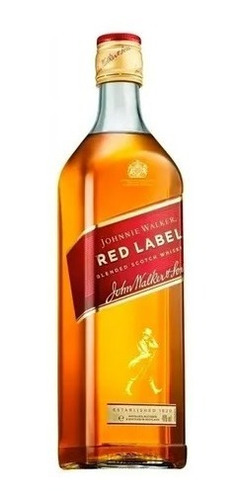 Whisky Johnnie Walker Red Label 750ml X 3 Unidades Env Grtis