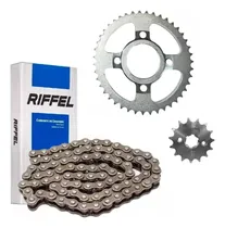 Comprar Kit Transmision Piñon+corona+cadena Riffel Corven Triax 150