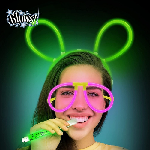 Imagen 2 de 3 de Combo Para 40 Personas Neon Fiesta Hora Loca