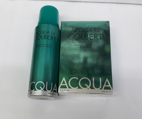 Perfume Acqua Di Colbert X 100 Ml + Desodorante X 250 Ml